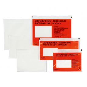 Versandtaschen für Lieferscheine